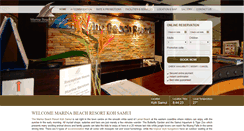 Desktop Screenshot of marinabeachresort.com